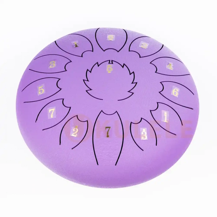 Fzone STD10I13N Purple Steel Tongue Drum