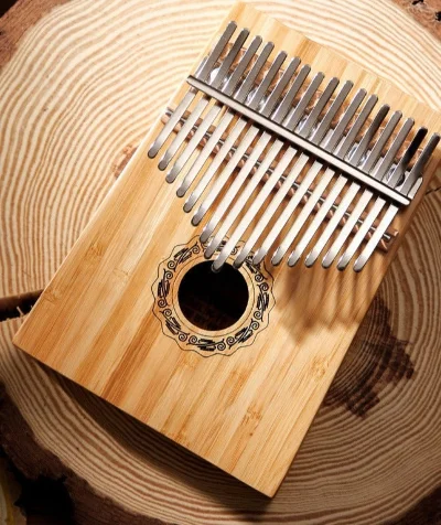 Калімба Hluru KG17 BB BamBoo (17 нот, бамбук)