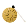 Глюкофон Overtone Steel Tongue Drum 3 Inch 6-Tone Golden