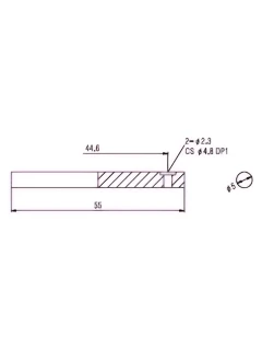 Paxphil HS010 Bass Guitar String Tension Bar (Chrome)