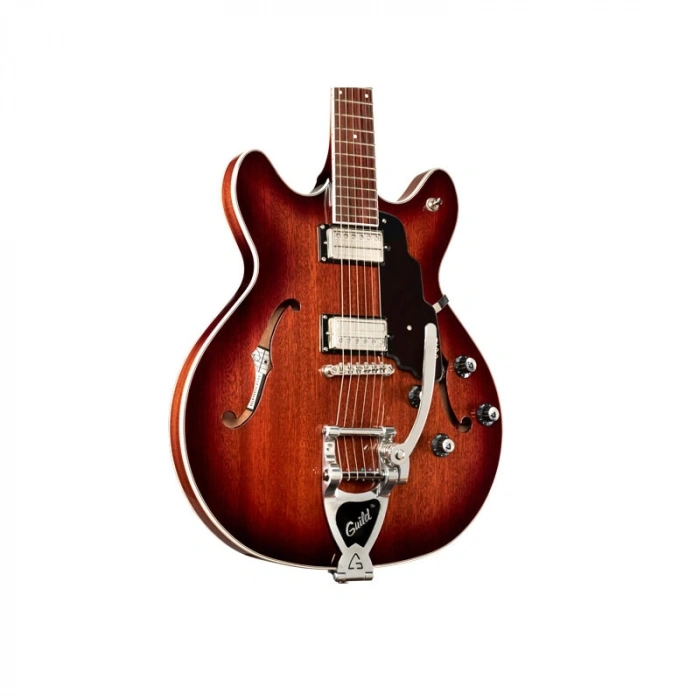 Напівакустична гітара Напівакустична гітара Guild Starfire I DC GVT (California Burst)