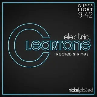 Cleartone 9409 Electric Nickel-Plated Super Light 09-42