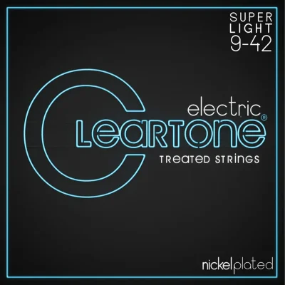 Струни Cleartone 9409 Electric Nickel-Plated Super Light 09-42