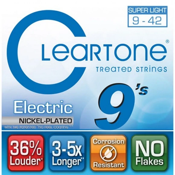 Струны Cleartone 9409 Electric Nickel-Plated Super Light 09-42 Струны Cleartone 9409 Electric Nickel-Plated Super Light 09-42