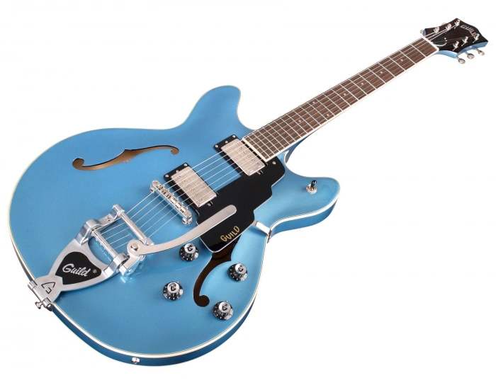 Напівакустична гітара Напівакустична гітара Guild Starfire I DC GVT (Pelham Blue)