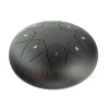 Глюкофон Hluru THL8-10 Ink Black 10" (25см) 8 нот Tongue Drum Carbon Steel
