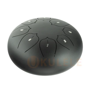 Hluru THL8-10 Ink Black 10" (25см) 8 нот Tongue Drum Carbon Steel