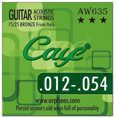 Струни Orphee Caye AW635 Bronze 12-54