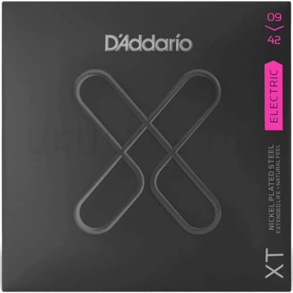 Струни D'Addario XTE0942 XT Electric Nickel Plated Steel Super Light 09-42