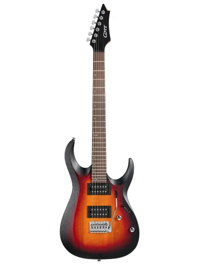 Електрогітара Cort X100 (Open Pore 3-Tone)
