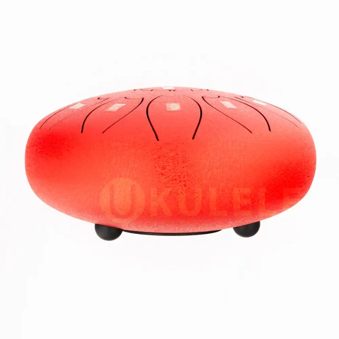 Fzone STD10I13N Red Steel Tongue Drum