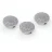 RockBoard StomPete Footswitch Topper 3 pcs (Silver)