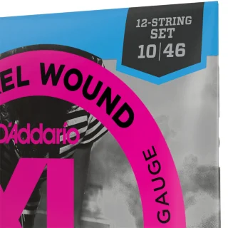 D'Addario EXL150 XL Nickel Wound Regular Light 12-String 10-46
