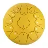 Глюкофон Hluru Huashu THD13-12 Golden 12" (30см) 13 нот Tongue Drum Carbon Steel