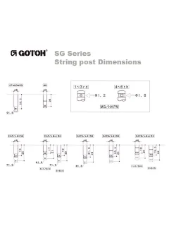 Gotoh SG381-07 L HAPM CK