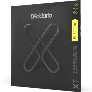 D'Addario XTE0946 Electric Nickel Plated Steel Super Light Top/Regular Bottom 09-46