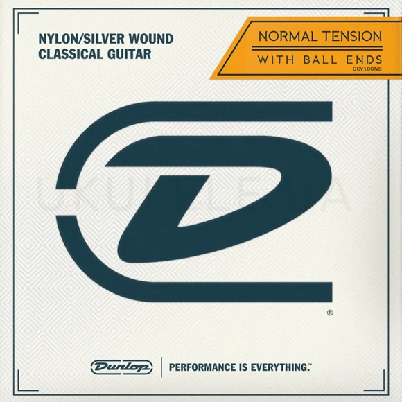 Струны Dunlop DCV100NB Normal Tension Ball End Classical Guitar Strings