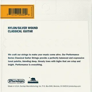 Dunlop DCV100NB Normal Tension Ball End Classical Guitar Strings