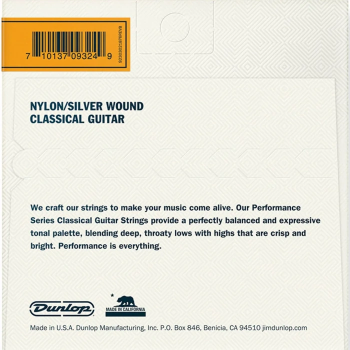 Dunlop DCV100NB Normal Tension Ball End Classical Guitar Strings
