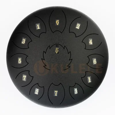 Глюкофон Fzone STD12I13N Black Steel Tongue Drum