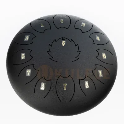 Глюкофон Fzone STD12I13N Black Steel Tongue Drum