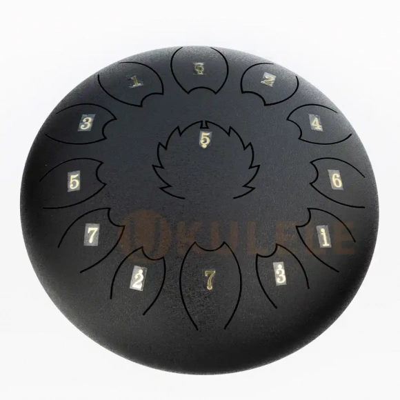 Глюкофон Fzone STD12I13N Black Steel Tongue Drum Глюкофон Fzone STD12I13N Black Steel Tongue Drum