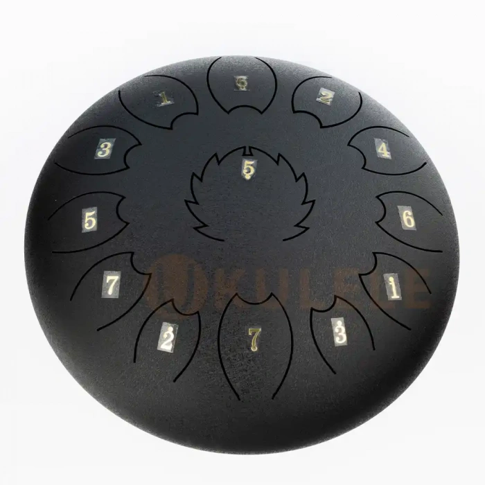 Fzone STD12I13N Black Steel Tongue Drum
