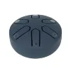 Глюкофон Overtone Steel Tongue Drum 3 Inch 6-Tone Navy Blue