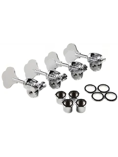 Fender Deluxe "F" Stamp Bass Tuning Machine Set Left-Handed