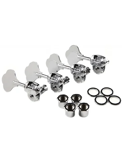 Кілки Fender Deluxe "F" Stamp Bass Tuning Machine Set Left-Handed