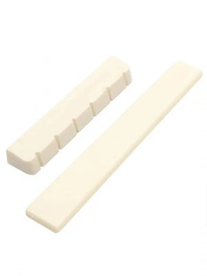 Overtone Cow Bone Classic Nut/Sadle Set
