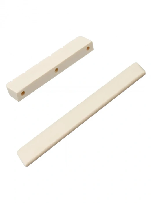 Overtone Cow Bone Classic Nut/Sadle Set