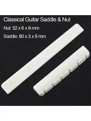 Поріжок Overtone Cow Bone Classic Nut/Sadle Set