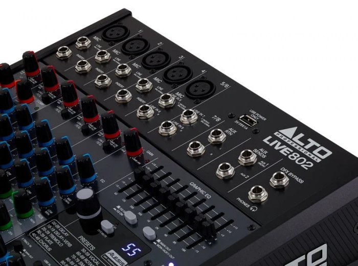 Мікшерний пульт Мікшерний пульт Alto Professional LIVE802