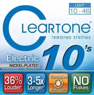 Cleartone 9410 Electric Nickel-Plated Light 10-46