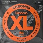 D'Addario ECG23 XL Chromes Extra Light 10-48 D'Addario ECG23 XL Chromes Extra Light 10-48