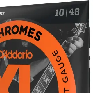 D'Addario ECG23 XL Chromes Extra Light 10-48