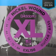 D'Addario EXL156 XL Nickel Wound Fender Bass VI 24-84 D'Addario EXL156 XL Nickel Wound Fender Bass VI 24-84