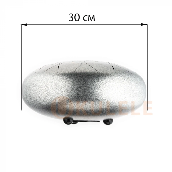 Глюкофон Глюкофон Hluru Huashu THD13-12 Meteorite 12" (30см) 13 нот Tongue Drum Carbon Steel