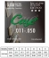 Струны Orphee Caye EW7600 Nickel 11-50 Струны Orphee Caye EW7600 Nickel 11-50