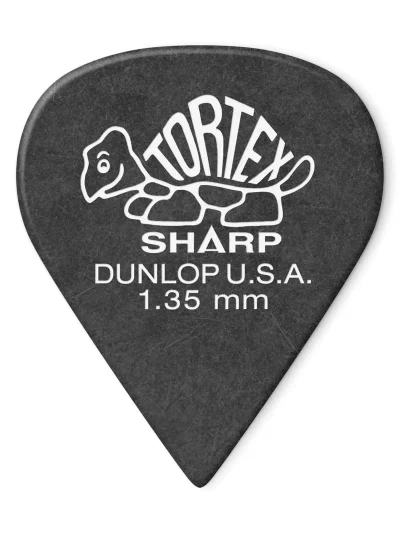 Набір медіаторів Dunlop 412P1.35 Tortex Sharp Pick 1.35mm