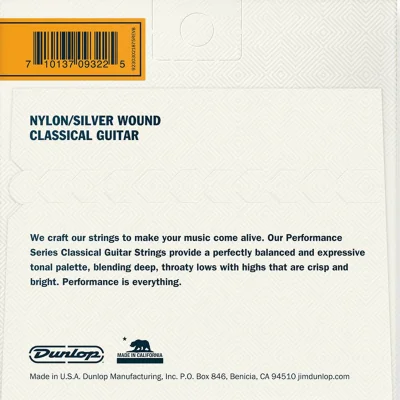 Струни Dunlop DCV100NS Normal Tension Classical Guitar Strings