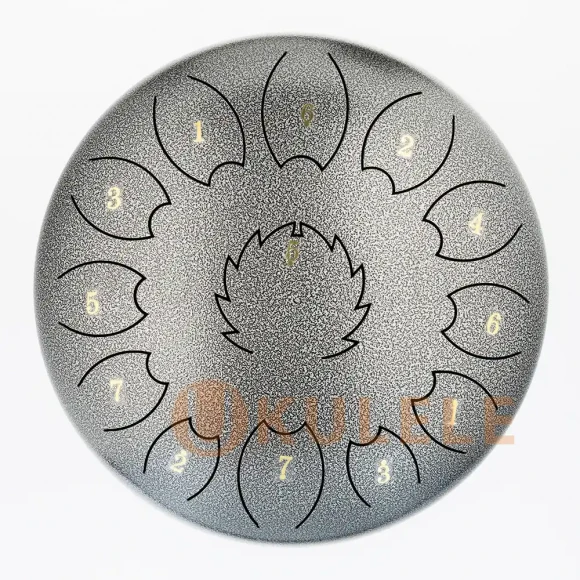 Глюкофон Fzone STD12I13N Gray Steel Tongue Drum