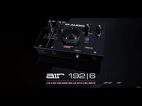 Аудіоінтерфейс Аудіоінтерфейс M-Audio AIR 192|6