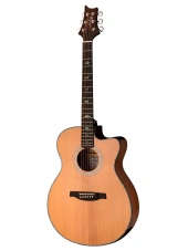 PRS SE A50E (Natural w/ Black Gold Burst)