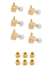 Кілки Fender Deluxe Cast/Sealed Guitar Tuning Machines With Pearl Buttons Set