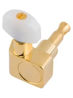 Fender Deluxe Cast/Sealed Guitar Tuning Machines With Pearl Buttons Set