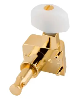 Fender Deluxe Cast/Sealed Guitar Tuning Machines With Pearl Buttons Set