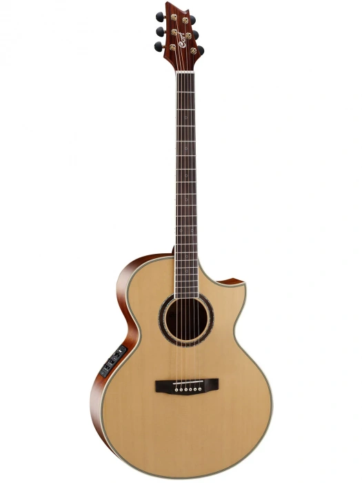 Електро-акустична гітара Електро-акустична гітара Cort NDX Baritone (Natural Satin)