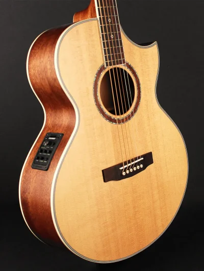 Електро-акустична гітара Cort NDX Baritone (Natural Satin)